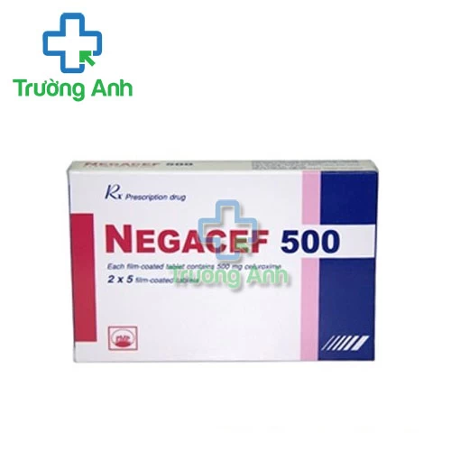 Negacef 500 - Thuốc điều trị các trường hợp nhiễm khuẩn